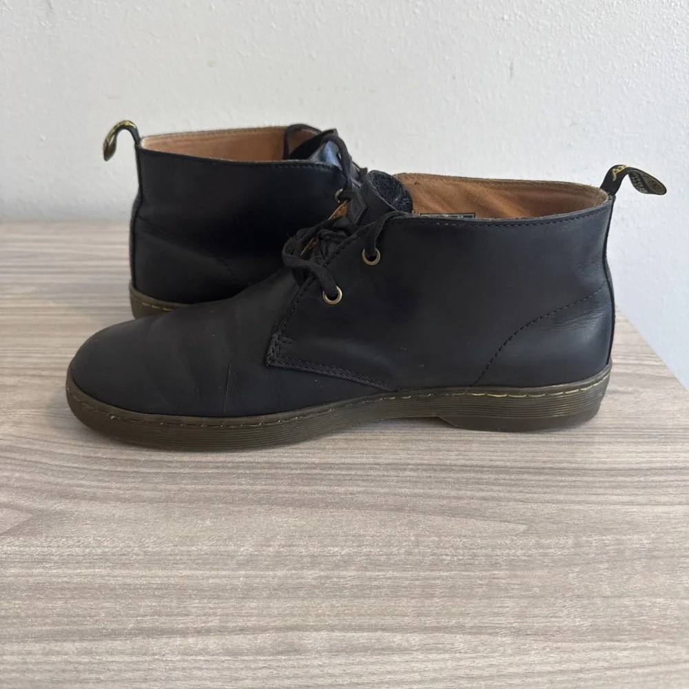 Doc Dr Martens Cabrillo Shoes Men's Size 12 Black Wyoming Chukka Boots Air Wair